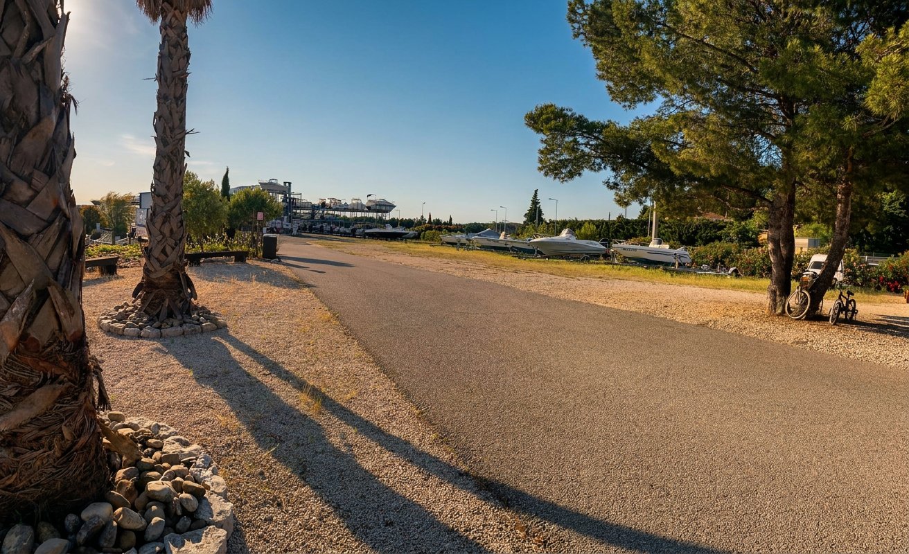 Vue générale Port Terra