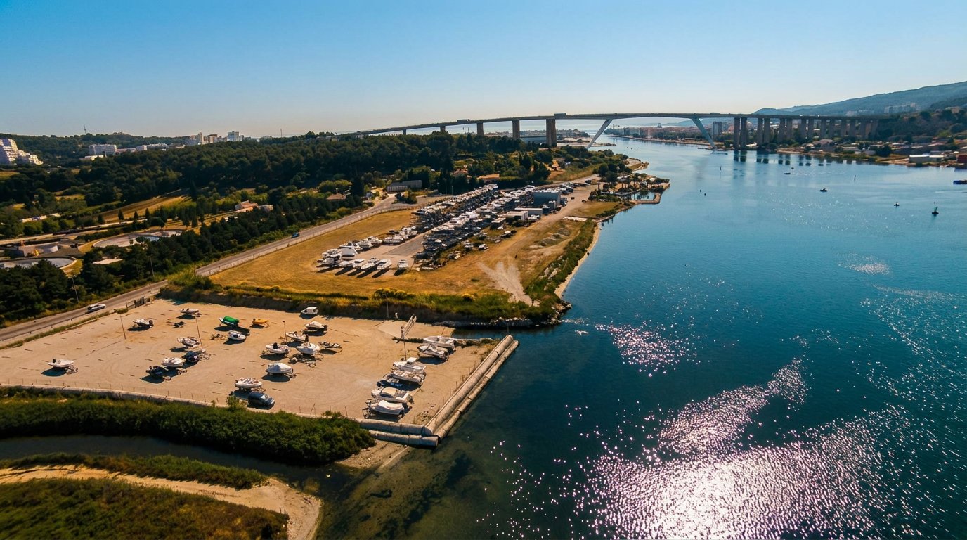 Port Terra vue aérienne